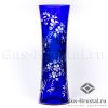 Ваза для цветов Виола (стекло, ручная роспись) 101838 Никольск