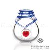 Ваза декоративная Сердце (стекло) 103052 NEMAN