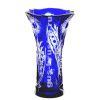Хрустальная ваза (цветной хрусталь) 119909 Гусь-Хрустальный