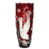 Хрустальная ваза (цветной хрусталь) 119932 Гусь-Хрустальный