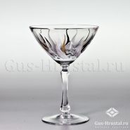 хрустальные бокалы с золотом, 2 шт.