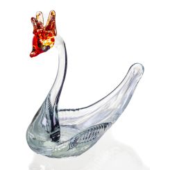 Сувенир - Лебедь (стекло, ручная работа) 690019 Никольск