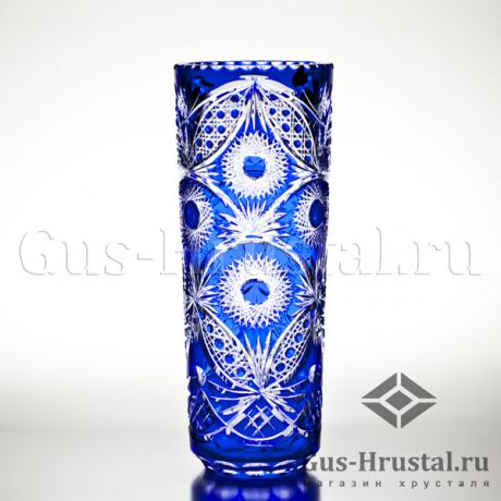Хрустальная ваза (цветной хрусталь) 100936 Гусевской Хрустальный завод