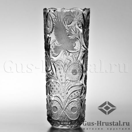 Хрустальная ваза с гравировкой Орел 103048 Гусь-Хрустальный