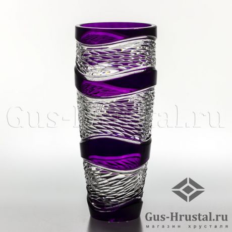 Хрустальная ваза "Серенада" (цветной хрусталь) 101070 Гусевской Хрустальный завод