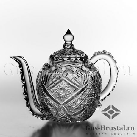 Чайник хрустальный (горный хрусталь) 101305 Гусь-Хрустальный