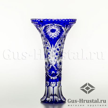 Хрустальная ваза (цветной хрусталь) 101318 Гусевской Хрустальный завод