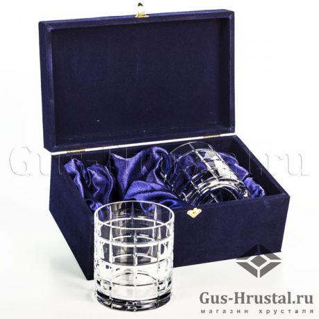 Подарочный набор: 2 стакана для виски 101724 Гусевской Хрустальный завод