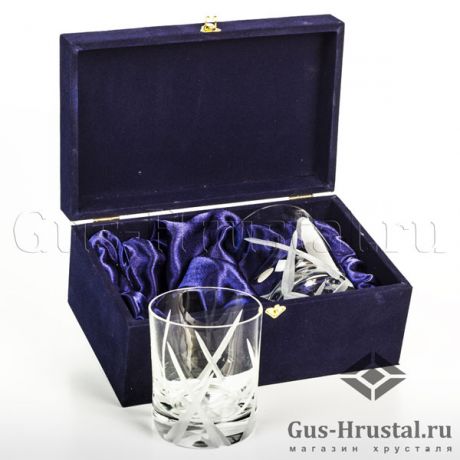 Подарочный набор: 2 стакана для виски 101744 Гусевской Хрустальный завод