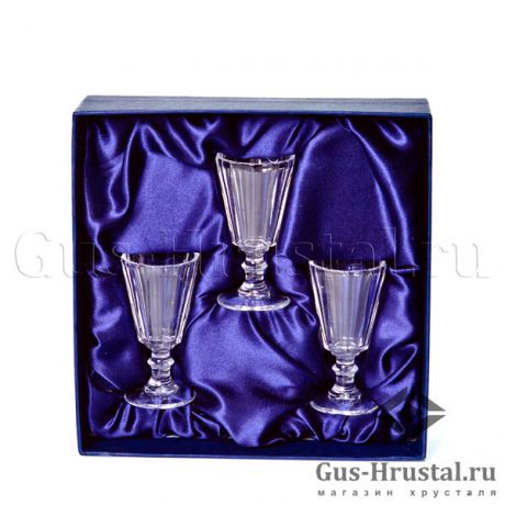 Набор граненых рюмок в подарочной коробке (стекло) 102473 Gus-Hrustal.ru