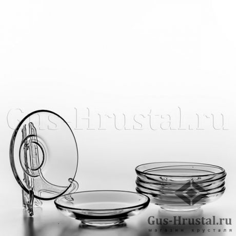 Блюдца для чайного стаканчика (стекло) 101964 Pasabahce