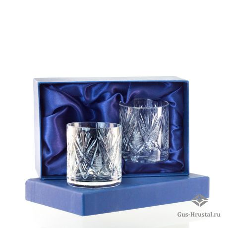 Хрустальные стаканы для виски (2шт в наборе) 601231 Гусевской Хрустальный завод