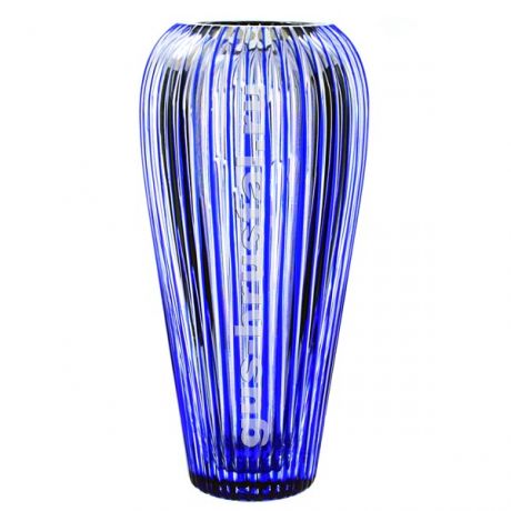 Хрустальная ваза (цветной хрусталь) 119905 Гусевской Хрустальный завод