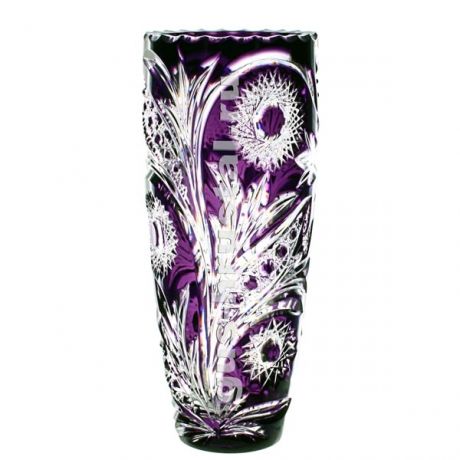 Хрустальная ваза (цветной хрусталь) 119935 Гусь-Хрустальный