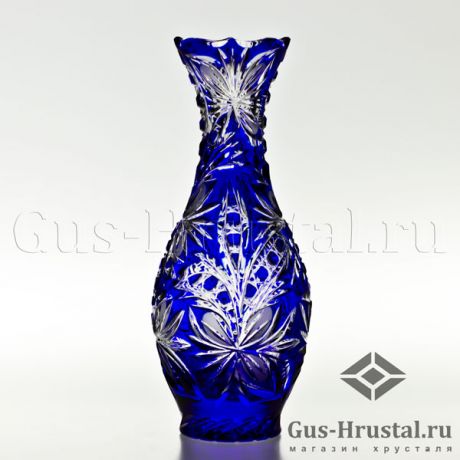 Хрустальная ваза Алладин (цветной хрусталь) 100913 Гусевской Хрустальный завод