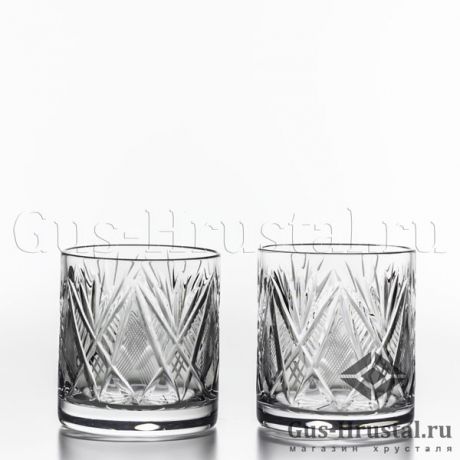 Хрустальные стаканы для виски (2шт в наборе) 601231 Гусевской Хрустальный завод