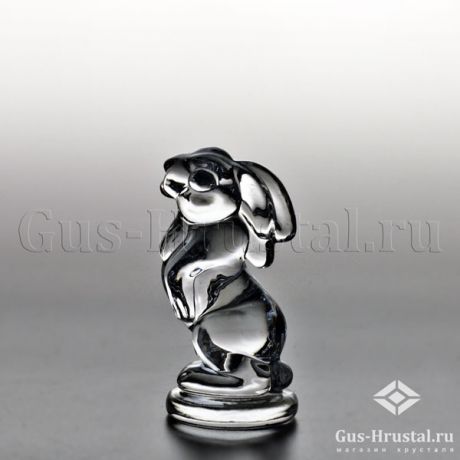 Хрустальный сувенир "Заяц" 000016 Гусевской Хрустальный завод