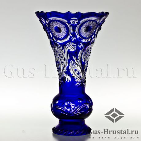 Ваза Тюльпан (большой) (цветной хрусталь) 100359 Гусевской Хрустальный завод