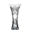 Хрустальная ваза Лотос 160517 Бахметьевская артель