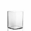 Ваза-квадрат (25см, стекло) 150005 NEMAN (Glass)
