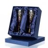 Подарочный набор Тюльпаны (2 хрустальных фужера) 104060 Гусевской Хрустальный завод