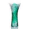 Хрустальная ваза Цветник 170614 Бахметьевская артель