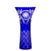 Хрустальная ваза Цветник 170618 Бахметьевская артель