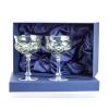 Фужеры для шампанского Тюльпаны (2 шт) 210011 Гусевской Хрустальный завод