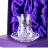 Подарочный набор Восточный (стакан + блюдце) 130070 Бахметьевская артель