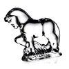 Сувенир - Конь - 12624 Декоративное изделие КОНЬ 600/14 Гусевской Хрустальный завод Сувенир - Конь 690029 Гусевской Хрустальный завод
