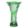 Хрустальная ваза (цветной хрусталь) 119961 Гусь-Хрустальный