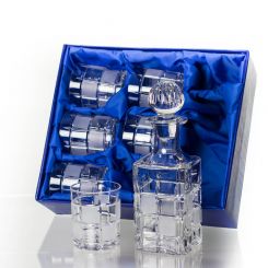 Подарочный набор для виски: штоф и шесть стаканов 103340 NEMAN (Сrystal)