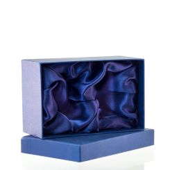 Коробка для 2-х стаканов/коньячных бокалов синяя  (H-110 D-90) 960019 Gus-Hrustal.ru