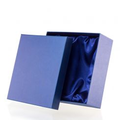 ​Подарочная коробка для 2-х бокалов синяя (H-255 D-110)  960037 Gus-Hrustal.ru