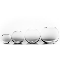 Ваза-шар (Ø18 см, 2,5 л, стекло) 100589 NEMAN
