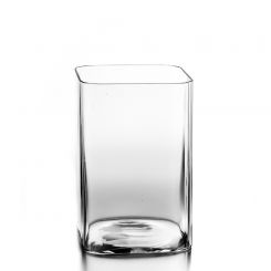 Ваза-квадрат (20см, стекло) 101674 NEMAN (Glass)
