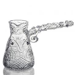 Турка для варки кофе (горный хрусталь, действующая!) 420030 Гусь-Хрустальный