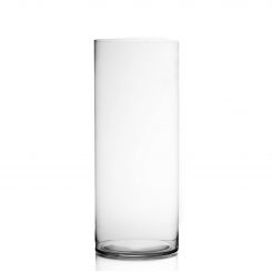 Ваза-цилиндр (40см, стекло) 100606 NEMAN (Glass)