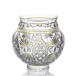 Хрустальная ваза "Братина" (с позолотой) 160592 Бахметьевская артель