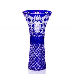 Хрустальная ваза Цветник 170613 Бахметьевская артель