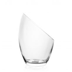 Вазочка для цветов Кокон (22см, стекло) 150086 NEMAN (Glass)