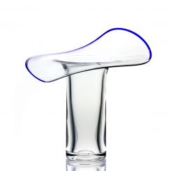 Ваза декоративная Кобальт (стекло) 100733 NEMAN (Glass)