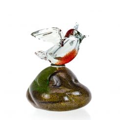 Сувенир Птица на камне 700236 NEMAN (Glass)