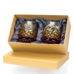 Хрустальные стаканы для виски Фараон  (2 шт) 600140 Гусевской Хрустальный завод