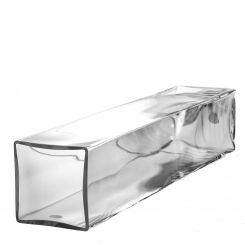 Ваза-квадрат (50см, стекло) 100612 NEMAN (Glass)