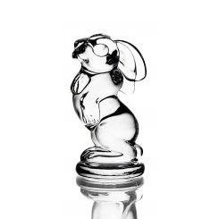Хрустальный сувенир - Кролик (символ 2023) 200335 Гусевской Хрустальный завод