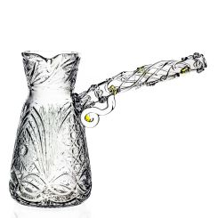 Турка для варки кофе (горный хрусталь, действующая!) 420008 Гусь-Хрустальный