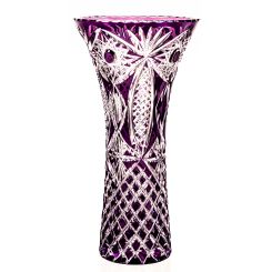 Хрустальная ваза Цветник 870008 Бахметьевская артель