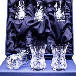 Набор восточных стаканов для чая (Армуду) 190004 Бахметьевская артель