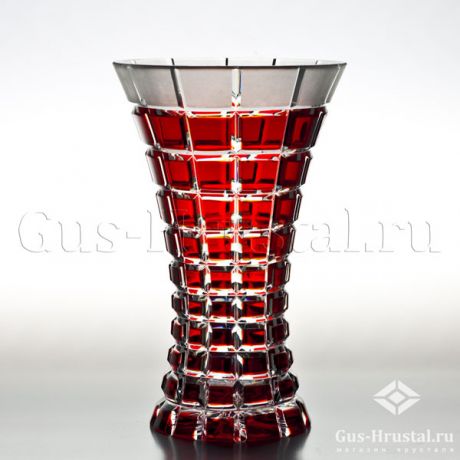 Хрустальная ваза (цветной хрусталь) 100341 Гусевской Хрустальный завод